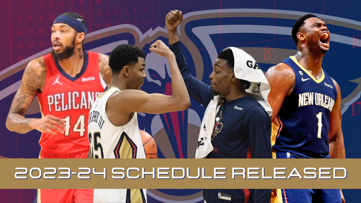 New Orleans Pelicans’ 2023-24 Regular Season Schedule Announced