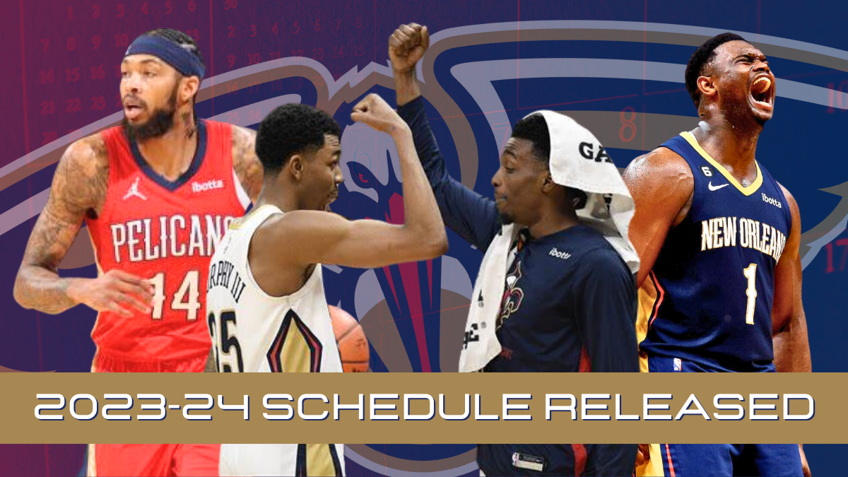 New Orleans Pelicans' 202524 Regular Season Schedule Announced The