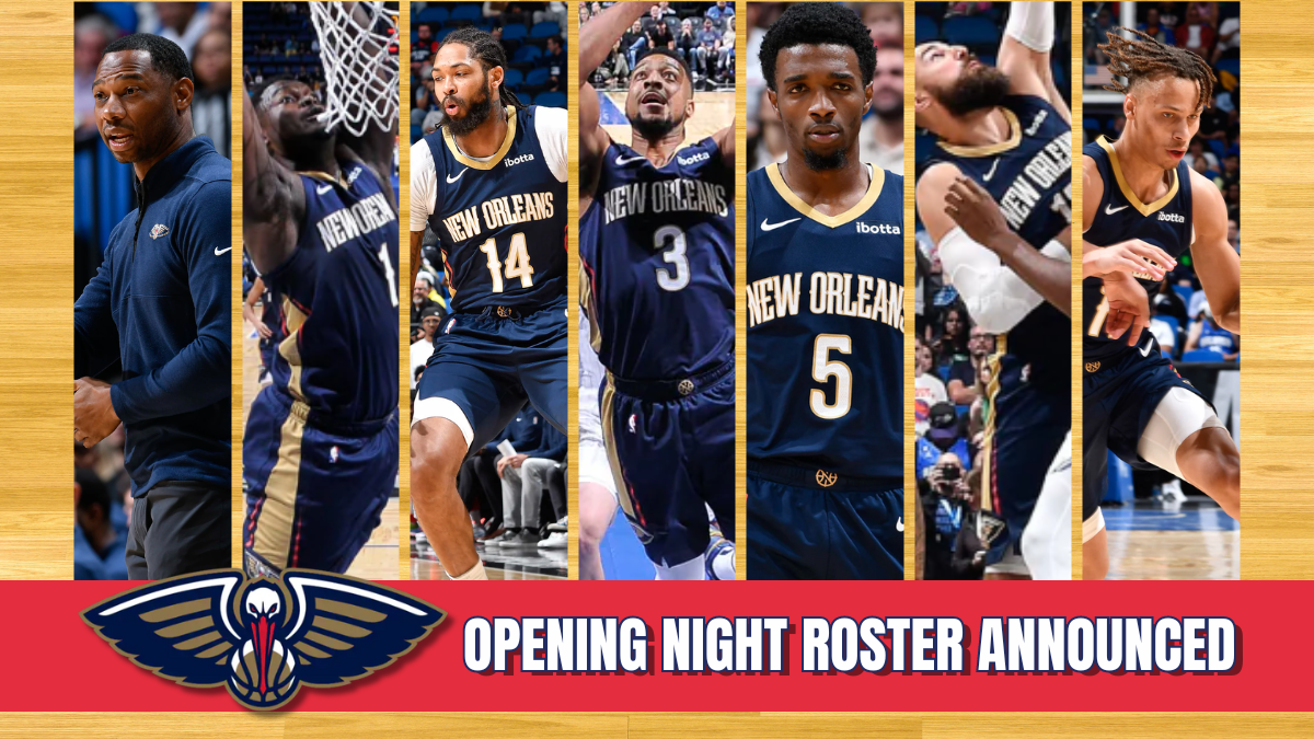 Pelicans Announce Opening Night Roster for 2023-24 NBA Season
