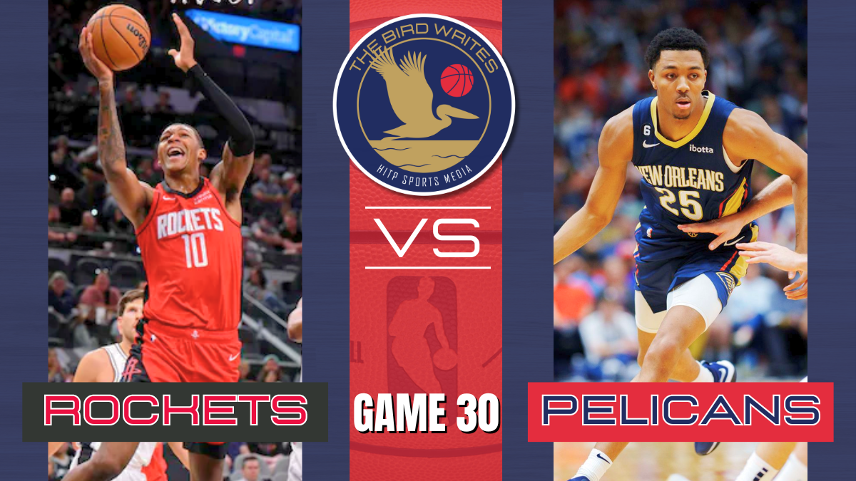 Pelicans Start 5-Game Home Stand With Battle Against Sputtering Rockets