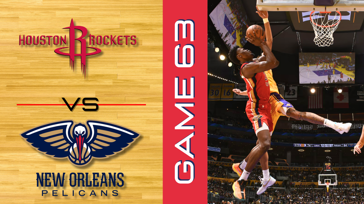 New Orleans Pelicans vs Houston Rockets