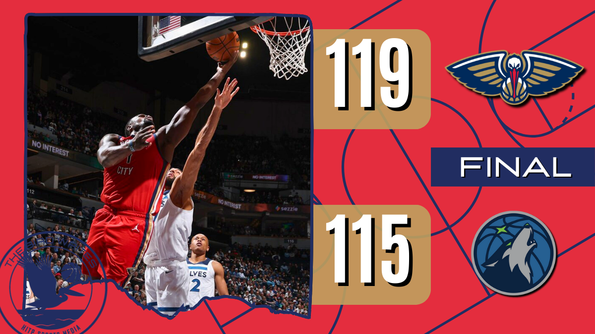 Pelicans def. Wolves, 119-115